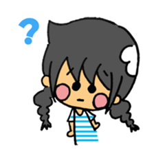 japanese Braid girl sticker #2009789