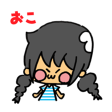 japanese Braid girl sticker #2009790