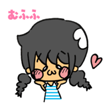 japanese Braid girl sticker #2009791