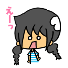 japanese Braid girl sticker #2009792