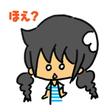 japanese Braid girl sticker #2009803