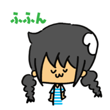 japanese Braid girl sticker #2009804