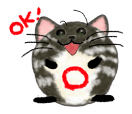 This stamp cute round sticker #2009886