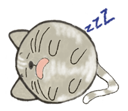 This stamp cute round sticker #2009897