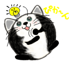 This stamp cute round sticker #2009903