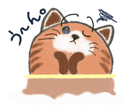 This stamp cute round sticker #2009909