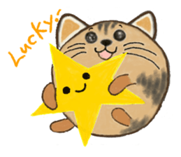 This stamp cute round sticker #2009911