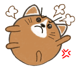 This stamp cute round sticker #2009914