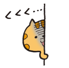 Loose Tabby Cat (JP ver.) sticker #2010662