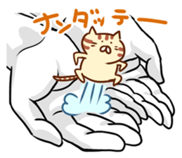 Messenger of the companion cats sticker #2011289