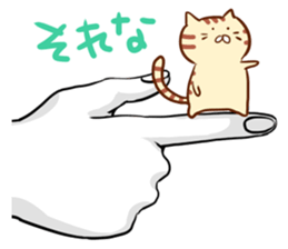 Messenger of the companion cats sticker #2011300