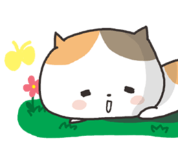 A bear and cat sticker #2011492