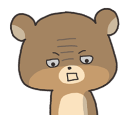 A bear and cat sticker #2011503