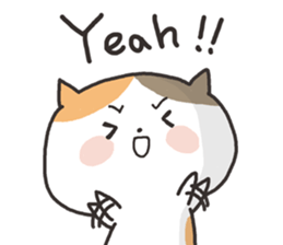 A bear and cat sticker #2011508