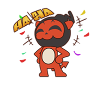 bomb clan -devil bomb- sticker #2011696