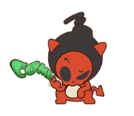 bomb clan -devil bomb- sticker #2011705