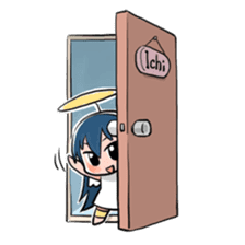 Ichiel the small Angel sticker #2011843