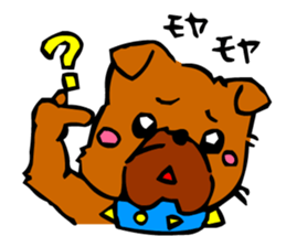 Comical Pet Dogs (Digging) sticker #2011931