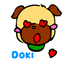 Comical Pet Dogs (Digging) sticker #2011945