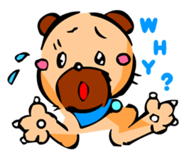 Comical Pet Dogs (Digging) sticker #2011959