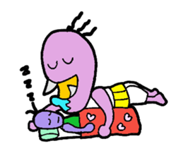 Monster childcare grandfather sticker #2012054