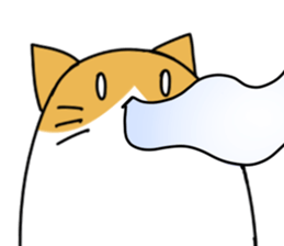 Wet cat sticker #2012359