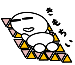 a round face character sticker #2012684