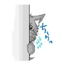 sticker of yorkshire terrier(yorkie) sticker #2012888