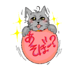 sticker of yorkshire terrier(yorkie) sticker #2012889