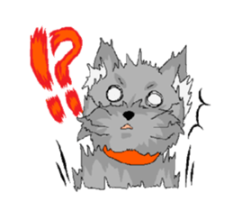 sticker of yorkshire terrier(yorkie) sticker #2012894