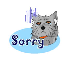 sticker of yorkshire terrier(yorkie) sticker #2012905