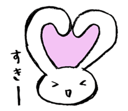 lovely rabbit CoCo sticker #2013249