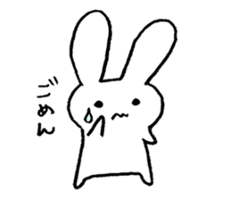 lovely rabbit CoCo sticker #2013275