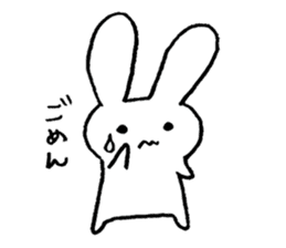 lovely rabbit CoCo sticker #2013275