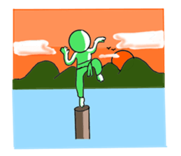 Green Chan 2 sticker #2013643