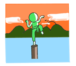 Green Chan 2 sticker #2013643