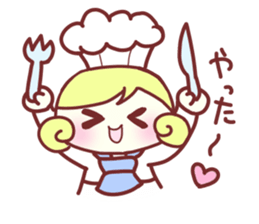 mini kitchen!! sticker #2013678