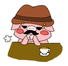 A Tomboy Pig sticker #2013973