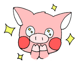 A Tomboy Pig sticker #2013979