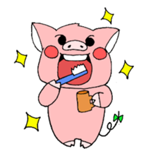 A Tomboy Pig sticker #2013997