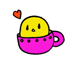 Daily piyo-ko sticker #2014856