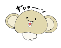 This organism is not a bear nor a koala. sticker #2015065