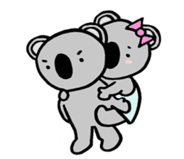Koala Couple sticker #2015168