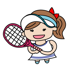 I am tennis girl!