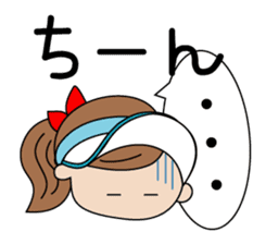 I am tennis girl! sticker #2015692