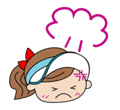 I am tennis girl! sticker #2015698