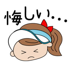 I am tennis girl! sticker #2015715