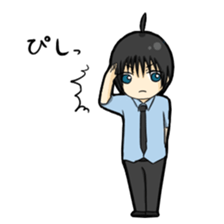 ahoge boy sticker #2016213