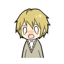 ahoge boy sticker #2016214