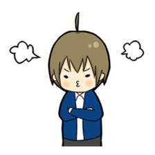 ahoge boy sticker #2016215
